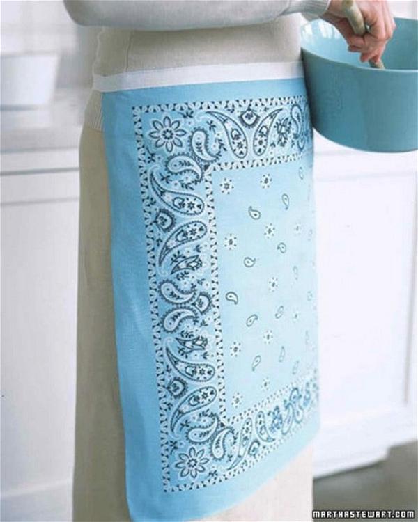 DIY Bandanna Apron