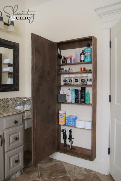 DIY Bathroom Storage Cabinet