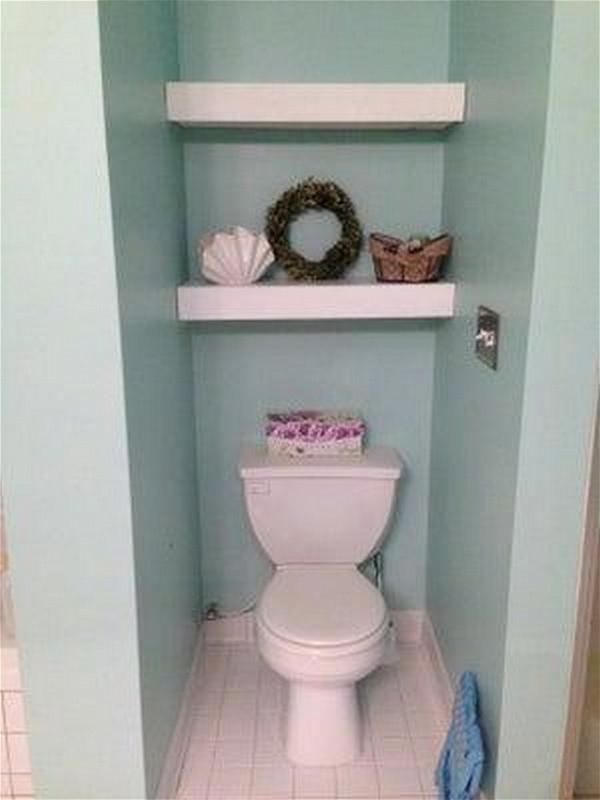  Cheap Bathroom Shelf