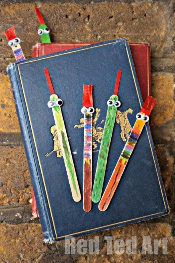 DIY Craft Sticks Bookmark