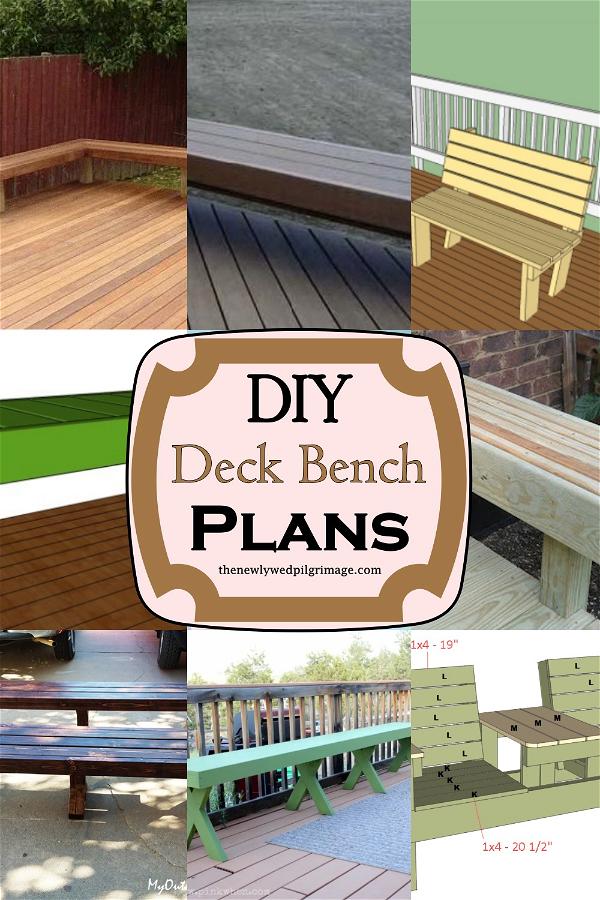 DIY Deck Bench Plans