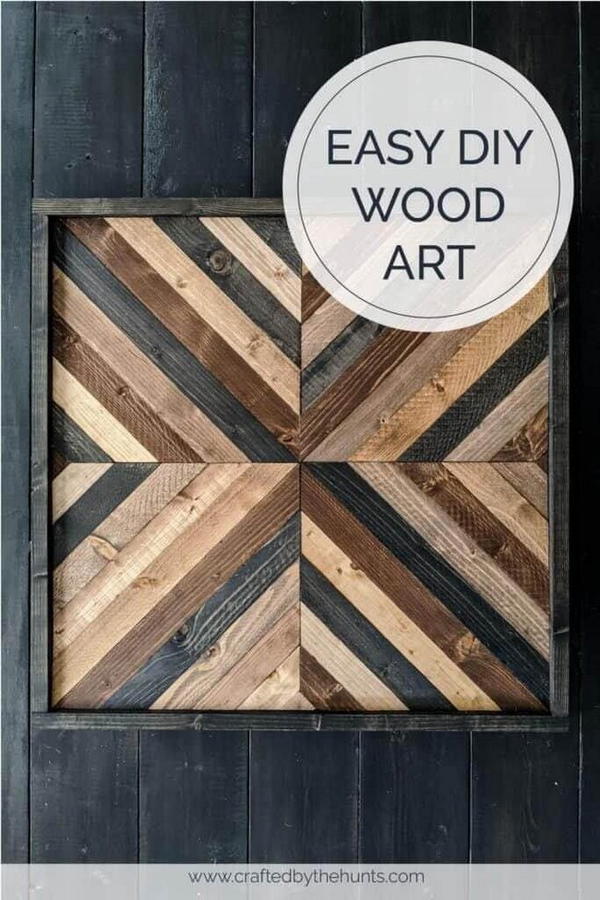 DIY Easy Wood Wall Art