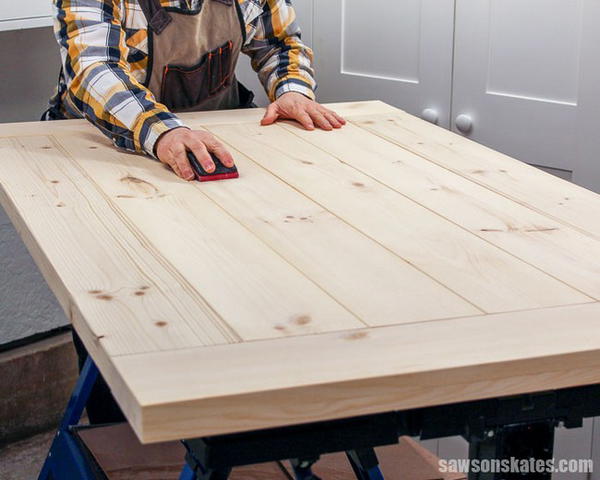 DIY Farmhouse Table Top