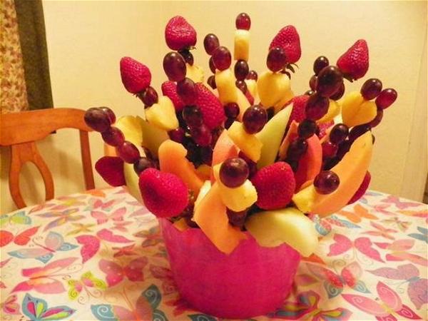 DIY Fruit Bouquet