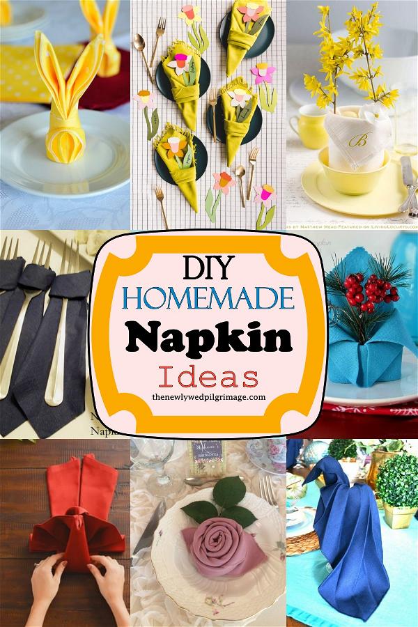 DIY Homemade Napkin Ideas