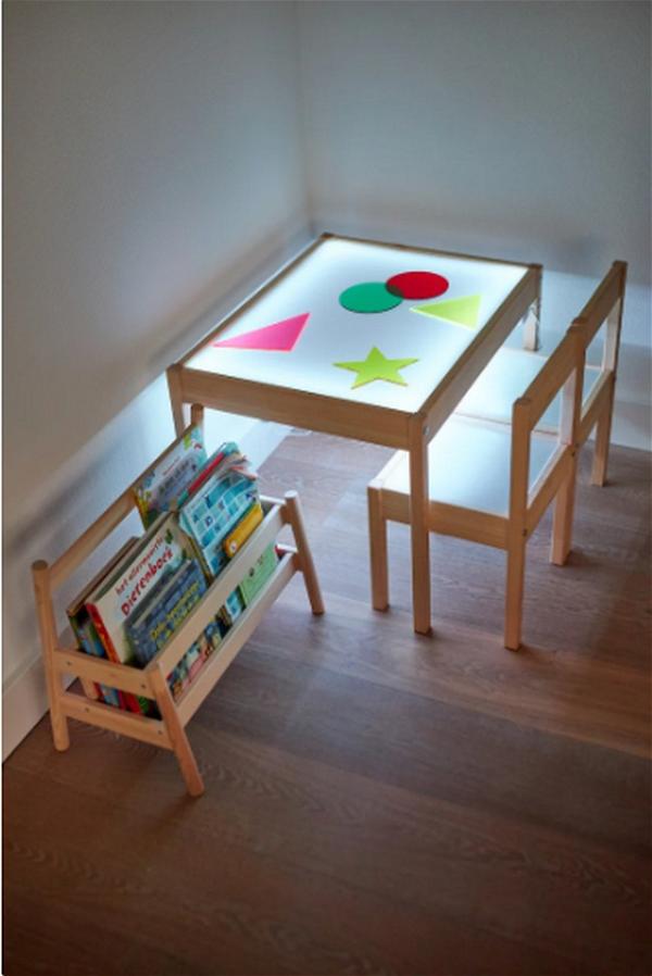 DIY Light Table For Kids