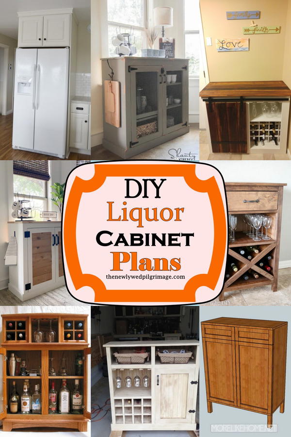 17 DIY Liquor Plans You Can Make Easily Mint Design Blog