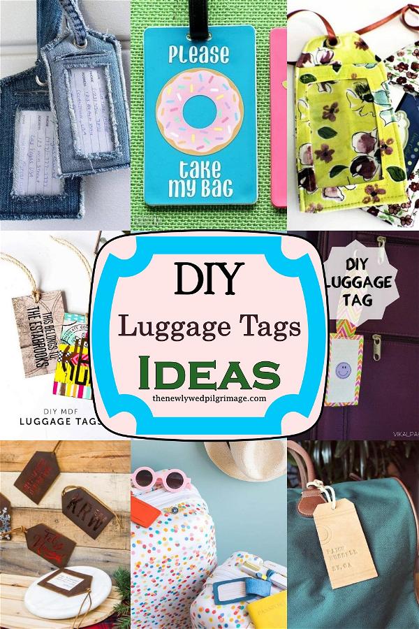 DIY Luggage Tags Ideas