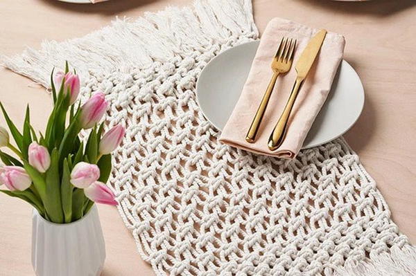 DIY Macramé Placemats