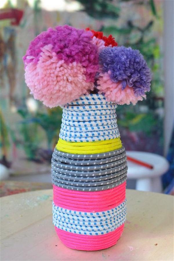 DIY Paracord Vase