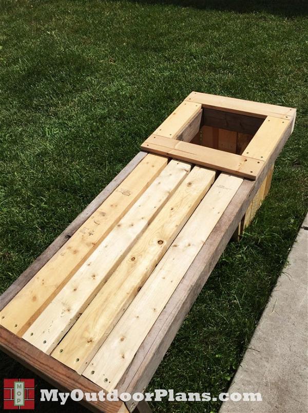 DIY Planter Bench 1