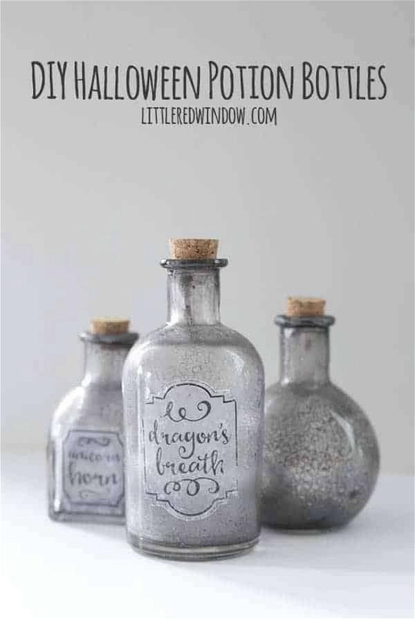 DIY Harry Potter Potion Bottles