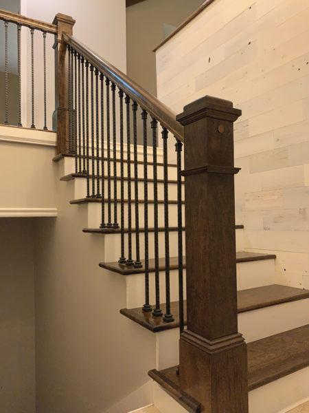 DIY Stair Rail Installation