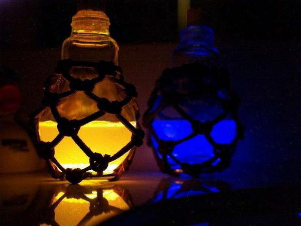 DIY Steampunk Potion Bottles