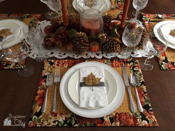 DIY Thanksgiving Placemats
