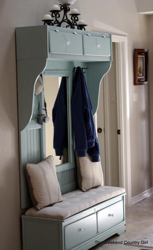 Dresser To Mudroom Bench