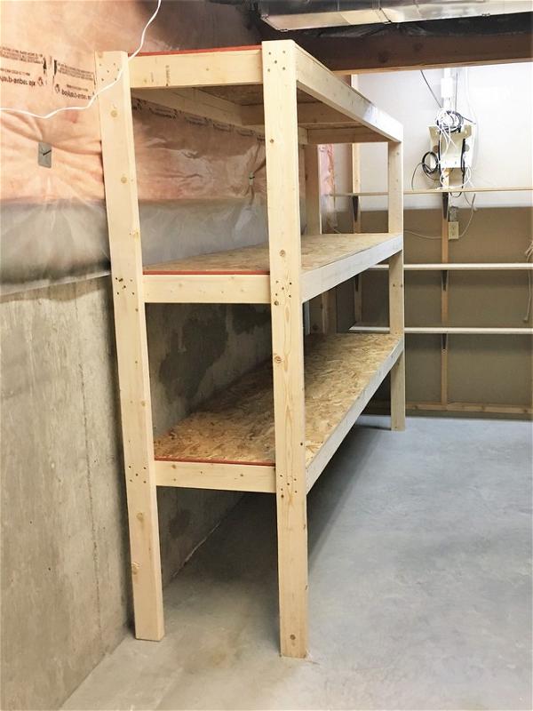 Easy Extra Space Storage Shelves