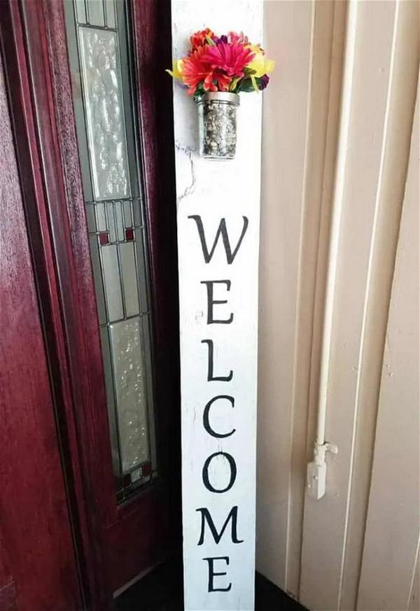 Easy Welcome Sign