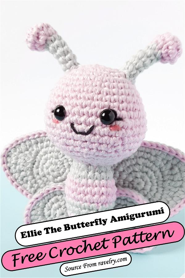 Ellie The Butterfly Amigurumi