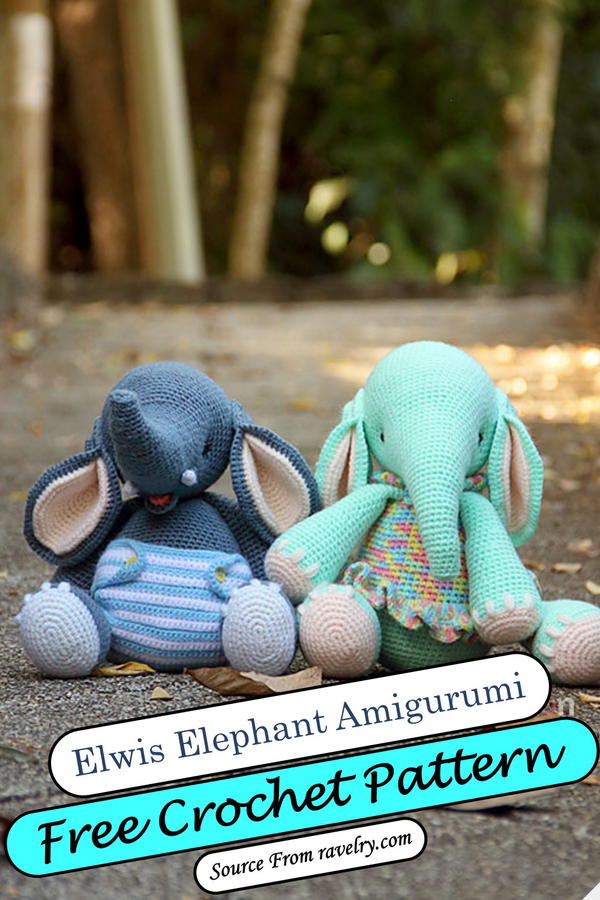 Elwis Elephant Amigurumi