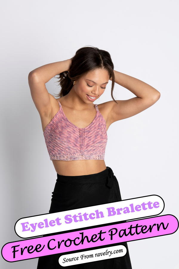 Eyelet Stitch Bralette