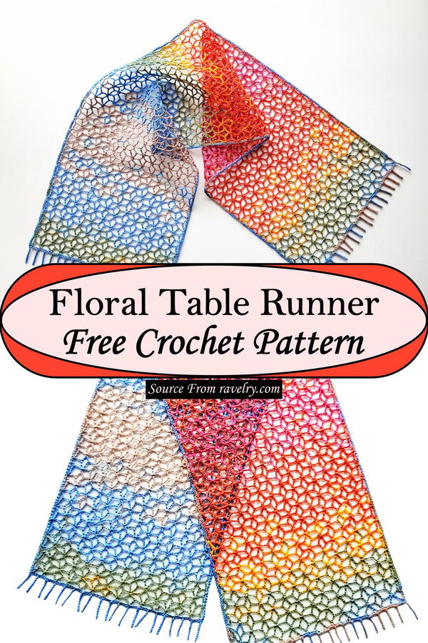 Floral Table Runner