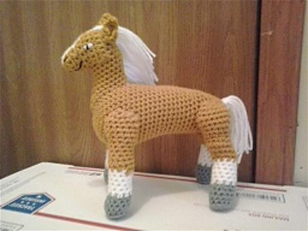 Golden Palomino Horse