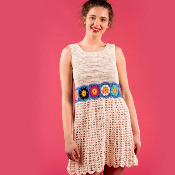 Granny Square Tile Dress