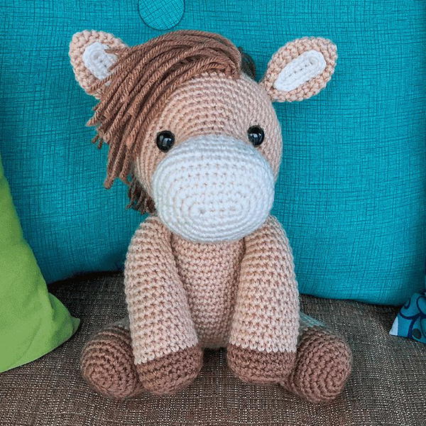 Heidi The Horse Free Amigurumi