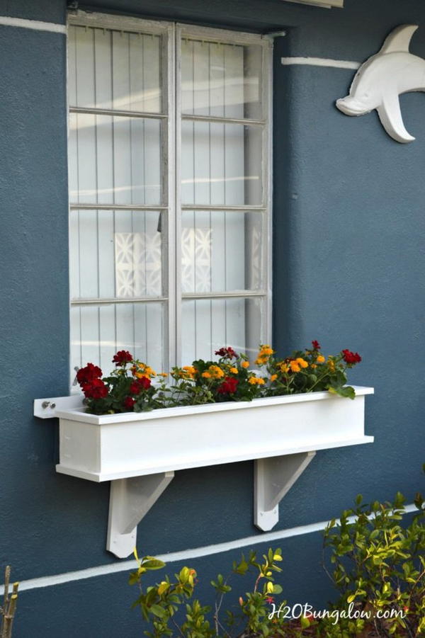 How To Build A Flower Box Planter