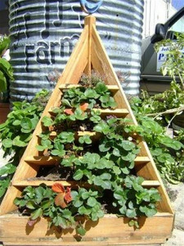 How To Build A Strawberry Planter