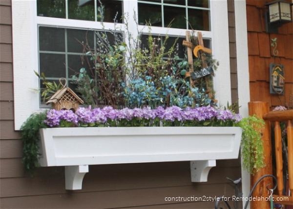 How To Build A Window Box Planter In 5 Steps