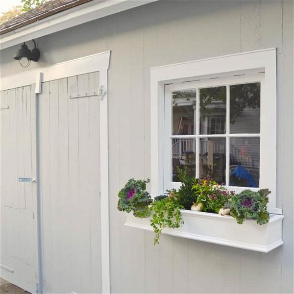 How To Build Easy Wooden Window Boxes