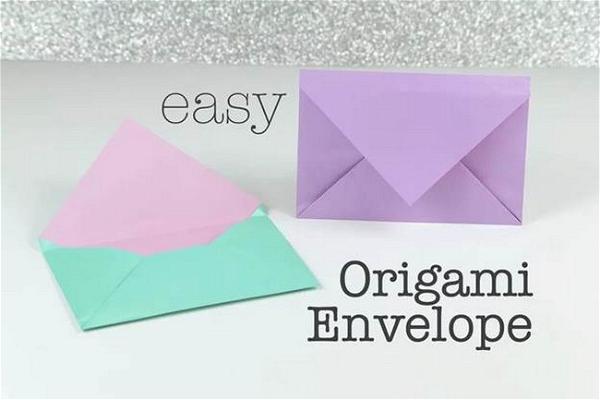 How To Make An Origami Envelope