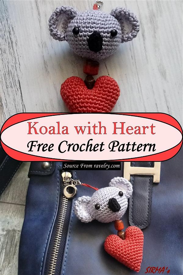 Koala with Heart
