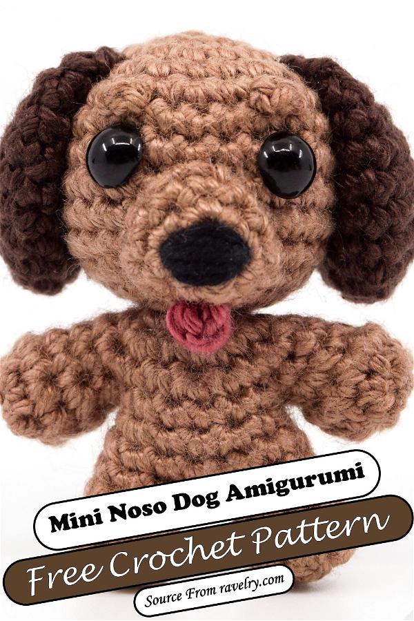 Mini Noso Dog Amigurumi