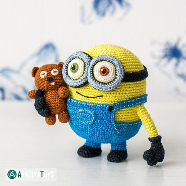 Minion Bob And Bear Tim From Minions