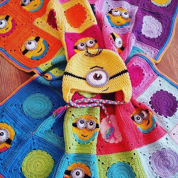 Minion Inspired Blanket