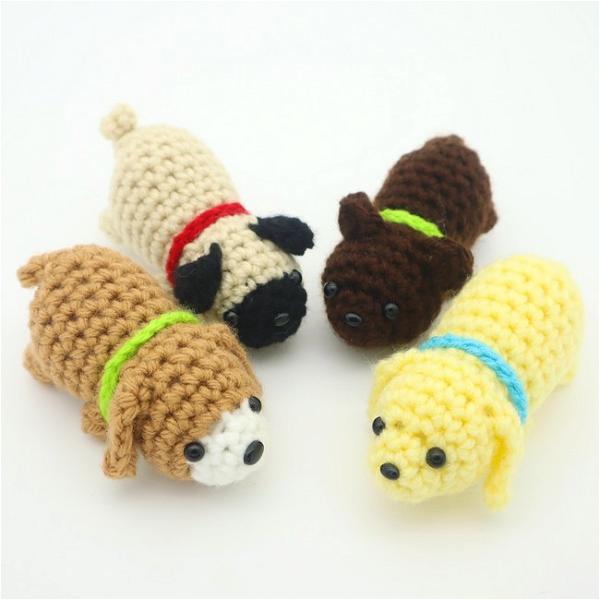 No-Sew Scrap puppy Amigurumi