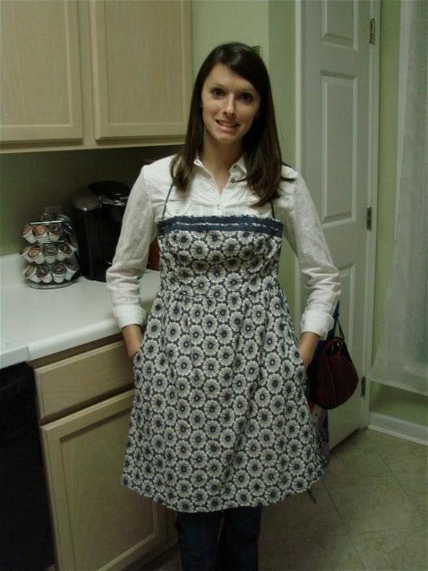 Old Dress To New Aprons
