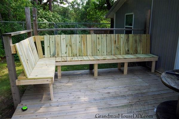 Outdoor Bench For My Deck