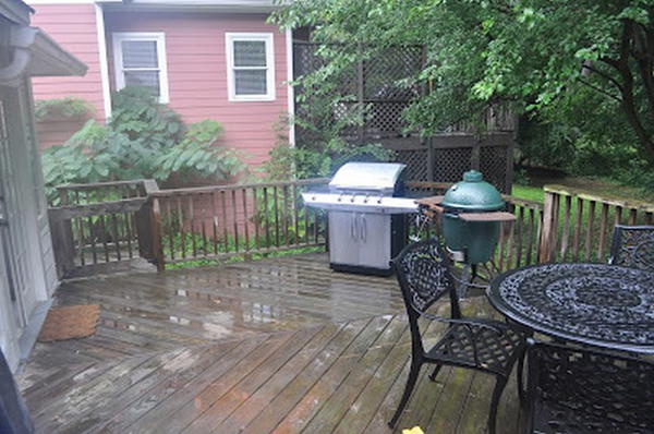 Outdoor Kitchen On Deck