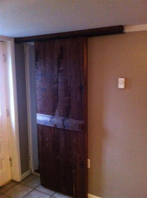 Pallet Wood door