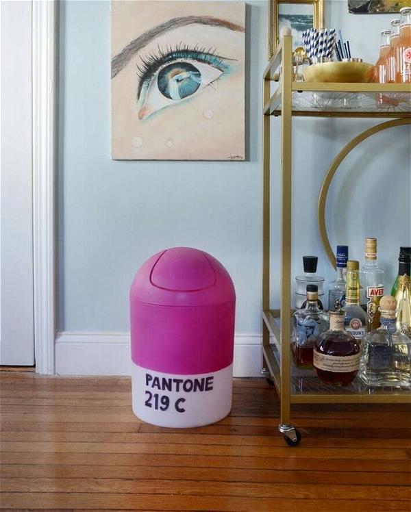 Pantone Trash Can