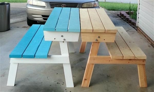 Table That Converts To Benches
