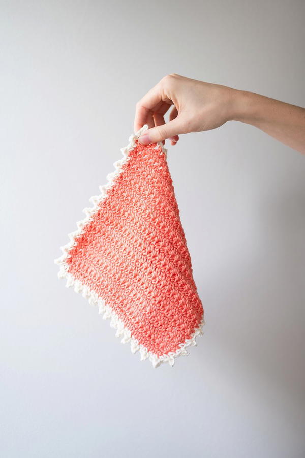 Picot Dishcloth & Towel