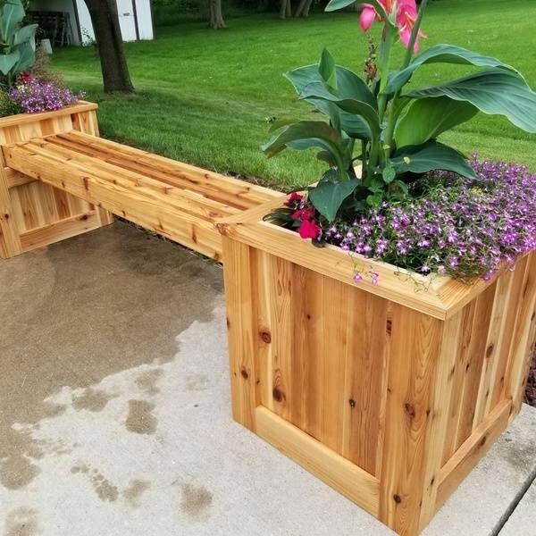 Planter Bench