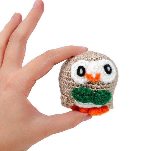 Pokemon Rowlet Amigurumi