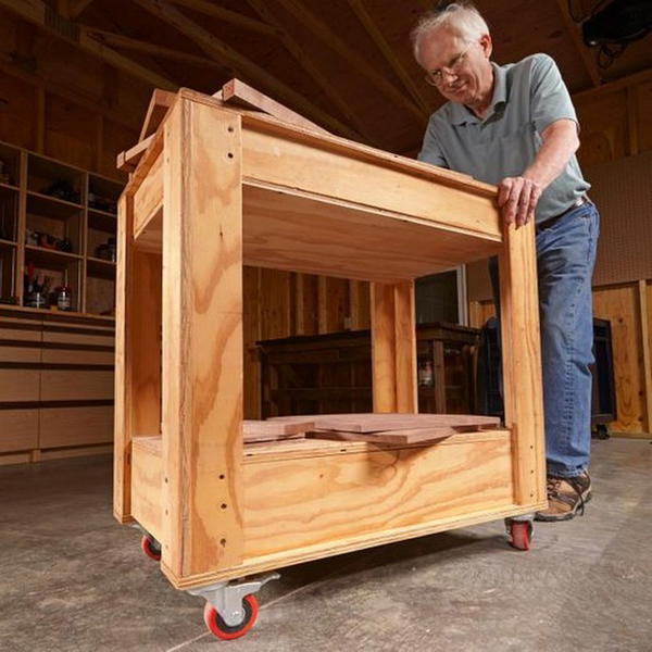 Rolling Tool Box Cart Plan