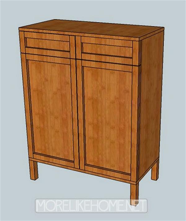 Simple Liquor Cabinet